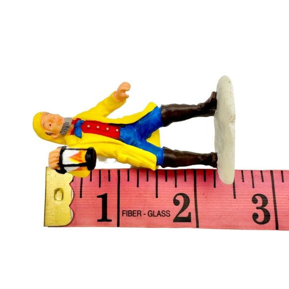 Santa's Workbench Collection Towne Series Lighthouse 11 x 5 Porcelain Keeper - Picture 12 of 14